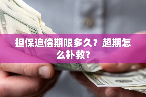 济南担保追偿期限多久？超期怎么补救？