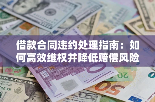 济南借款合同违约处理指南：如何高效维权并降低赔偿风险？